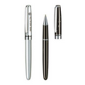 Solid Brass Roller Ball Pen w/ Chrome Trim